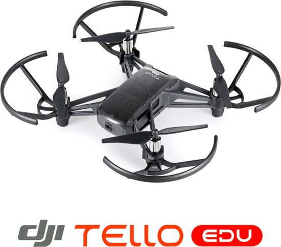 DJI Tello EDU Single Combo - Drone - Educatieve Programmeerbare Drone - Robotica Ontwikkeling Onderwijs - Python Arduino Raspberry Pi