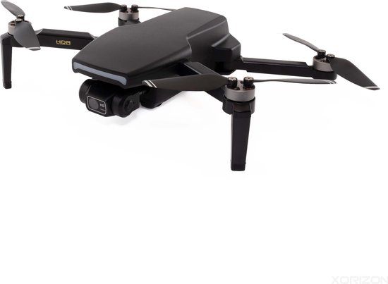 Xorizon XZ96 4K GPS drone met Gimball - 4K camera - Drone met camera - Drone met GPS - Brushless motoren - 50 minuten vliegtijd - 1 KM bereik - 5GHz Wifi FPV - incl. Travelcase - 2 accu's meegeleverd - Zwart