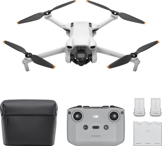 DJI Mini 3 - Fly More Combo - Including DJI RC-N1 Remote Controller