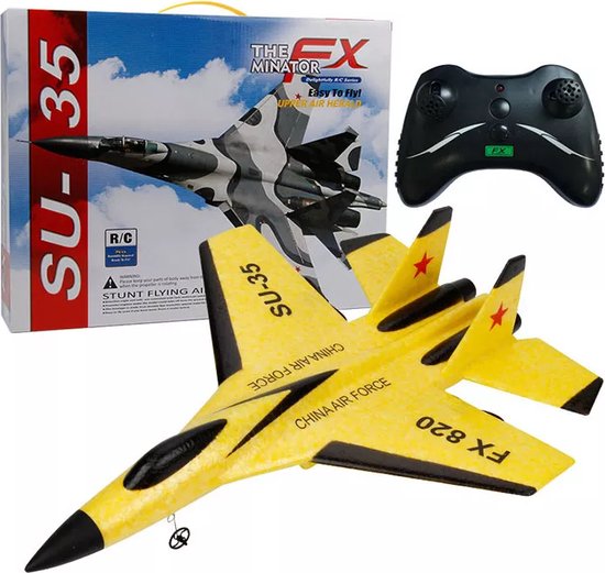 FX-620 - RC vliegtuig - Afstandsbediening - Straaljager - TIKTOK - Drones - Vliegtuigen - Ready To FLY - Op Afstand Bestuurbaar - Speelgoed - Oplaadbaar - MAX 50 KM/U !!
