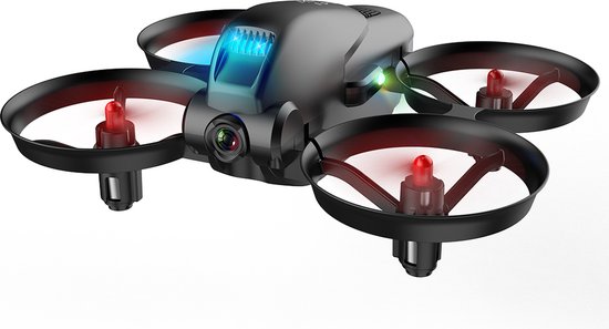 Lipa KF-615 Quadcopter drone - Mini drone - Drone met camera - Drones - Drone voor kinderen & volwassenen - 21 minuten vliegen - Voor binnen & buiten - LED - Met app & wifi - Telefoonhouder en remote - Headless mode - Extra batterij - Met koffer