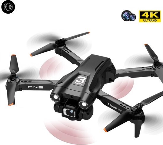 Boze® 4K Drone - Drone Met Camera - Drone Met 4K Camera - 4K/Gebruiksvriendelijk/2 Batterijen