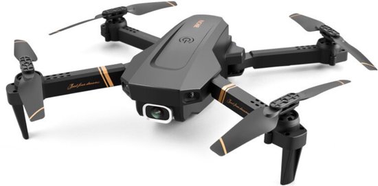 Happyment® Drone met 4K dual camera - Extra accu - Volwassenen en kinderen - Mini - Buiten - Opvouwbaar - Black friday - Kerstcadeau
