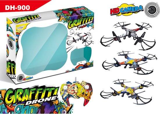 YAR Skyhawk Drone - Quad Drone met camera en opbergtas - full HD camera
